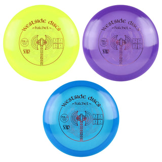 Westside Disc Golf VIP Hatchet Fairway Driver 9/6/-2/1 - Choose Exact Disc