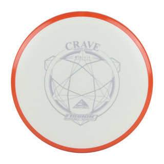 Axiom Disc Golf Fission Crave Fairway Driver 6.5/5/-1/1 White/Orange 157 grams