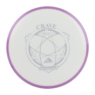 Axiom Disc Golf Fission Crave Fairway Driver 6.5/5/-1/1 White/Purple 163 grams