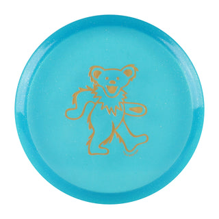 Discmania Disc Golf Grateful Dead C-Line Metal Flake MD3 Midrange Blue/Gold 179 grams