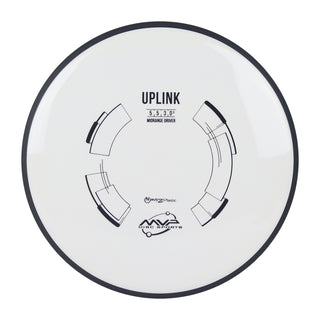 MVP Disc Golf Neutron Soft Uplink Midrange 5/5/-3/0.5 White 174 grams