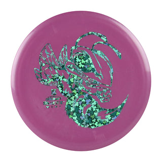 Discraft Disc Golf Big Z Buzzz Mini 6" Thrower or Marker Purple/Shamrocks