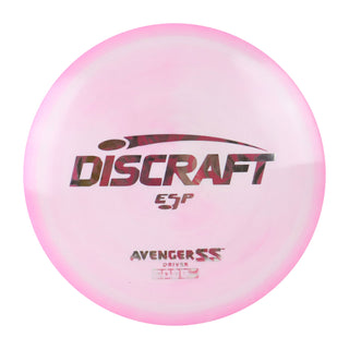 Discraft Disc Golf ESP Avenger SS Distance Driver 10/5/-3/1 Light Pink/Pink Zebra Light Pink/Pink Zebra 173-174g