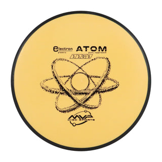 MVP Disc Golf Electron Atom Putter 3/3/0/1 Light Orange 172 grams