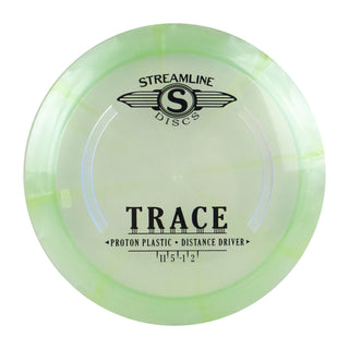 Streamline Disc Golf Proton Trace Distance Driver 11/5/-1/2 Light Green/Holo 169 grams