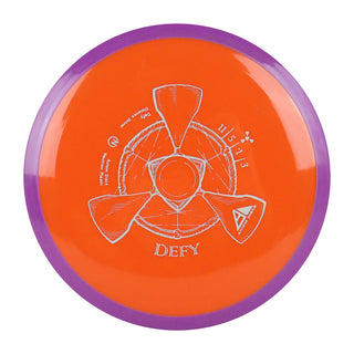 Axiom Disc Golf Neutron Defy Distance Driver 11/5/-1/3 Orange/Purple 158 grams
