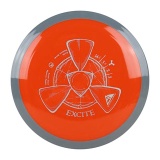 Axiom Disc Golf Neutron Excite Distance Driver 14.5/5.5/-2/2 Orange/Grey 172 grams