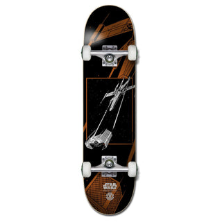 Element Skateboard Complete Star Wars X Wing Orange 7.75"