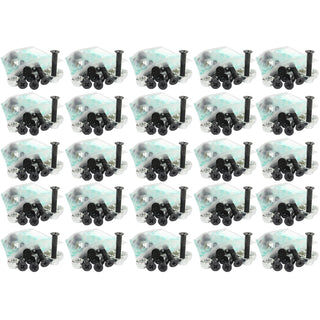 Dime Bag Hardware 1" Phillips Black 25 Sets