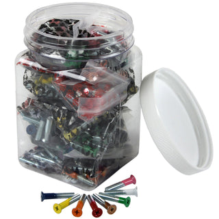 Dime Bag Hardware 1" Phillips Color 25 Sets