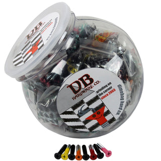 Dime Bag Hardware 1" Phillips Color Black Mixed 50 Sets