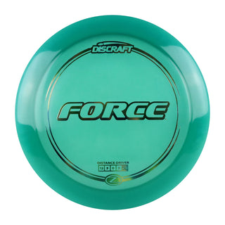 Discraft Disc Golf Z Line Force Distance Driver 12/5/0/3 Turquoise/Green Blend 173-174g