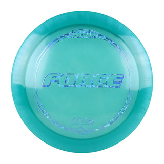 Discraft Disc Golf Z Line Force Distance Driver 12/5/0/3 Turquoise/Blue Shatter 173-174g