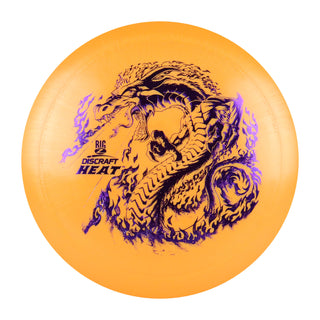 Discraft Disc Golf Big Z Heat Distance Driver 9/6/-3/1 Orange/Purple 170-172g