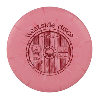 Westside Disc Golf Putter BT Soft Burst Shield 3/3/0/1 Pink/Red 175 grams