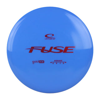 Latitude 64 Disc Golf Midrange Disc Gold Ice Fuse 5/6/-1/0 Blue/Red 174 grams