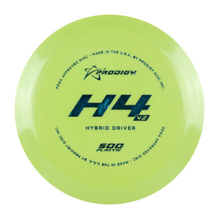 Prodigy Disc Golf 500 H4V2 Distance Driver 10/5/-2/1.5 Green/Teal 173 grams