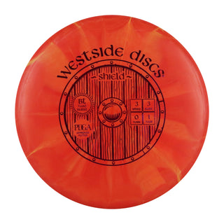 Westside Disc Golf BT Hard Burst Shield Putter 3/3/0/1 Blood Orange/Magenta 174 grams