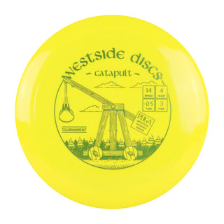 Westside Disc Golf Tournament Catapult Distance Driver 14/4/-0.5/3 Yellow/Green 175 grams
