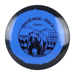 Westside Disc Golf Tournament Orbit Bear Fairway Driver 8/6/-0.5/2.5 Blue/Black 173 grams