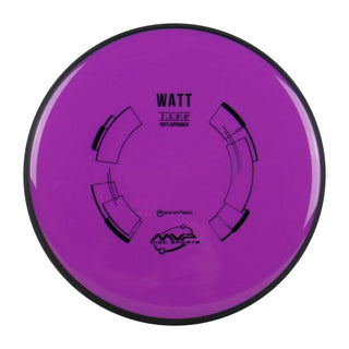 MVP Disc Golf Neutron Watt Putter 2/5/-0.5/0.5 Purple 166 grams
