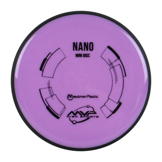 MVP Disc Golf Nano Mini Marker Neutron Purple