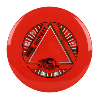 Streamline Disc Golf Neutron Runway Midrange Driver 5/4/0/3.5 Red/Gold 178 grams