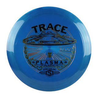 Streamline Disc Golf Plasma Trace Distance Driver 11/5/-1/2 Royal/Lime 173 grams