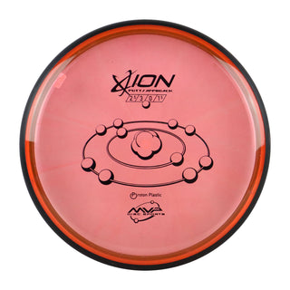 MVP Disc Golf Proton Ion Putter 2.5/3/0/1.5 Dark Pink Flake 171 grams