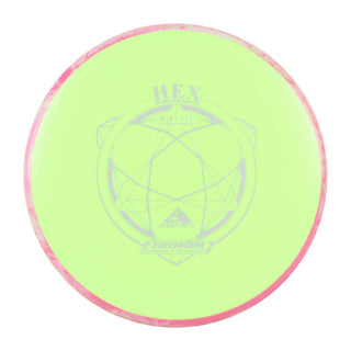 Axiom Disc Golf Fission Hex Midrange 5/5.5/-1/1 Yellow/Red Blend 167 grams