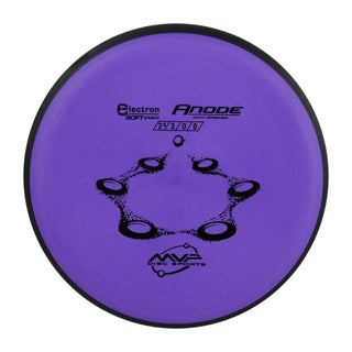 MVP Disc Golf Electron Soft Anode Putt and Approach Purple 174 grams