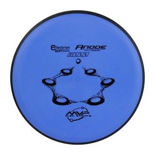 MVP Disc Golf Electron Soft Anode Putt and Approach 2.5/3/0/0 Blue 168 grams