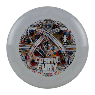 Discmania Disc Golf Cosmic Fury Kyle Klein Lux Vapor Logic Putter 3/3/0/1 Grey/Wonder 176 grams