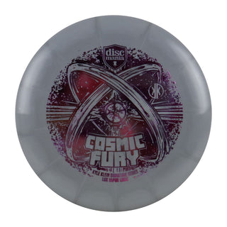 Discmania Disc Golf Cosmic Fury Kyle Klein Lux Vapor Logic Putter 3/3/0/1 Dark Grey/Rose 173 grams