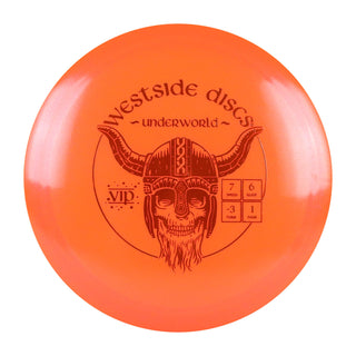 Westside Discs VIP Glimmer Underworld Fairway Driver 7/6/-3/1 Orange/Orange 174 grams