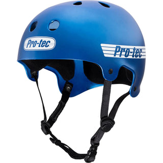 Pro Tec Helmet Old School Skate Matte Metallic Blue Size XL