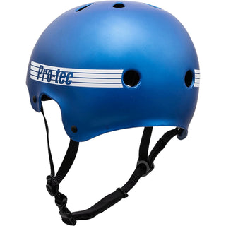 Pro Tec Helmet Old School Skate Matte Metallic Blue Size XS