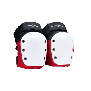 Pro Tec Street Knee Pads Red/White/Black Size XL