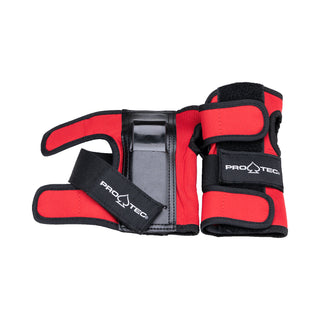 Pro Tec Street Wrist Guards Red/White/Black Size Y