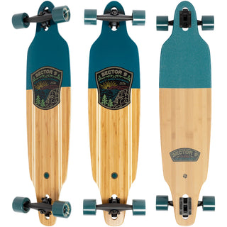 Sector 9 Longboard Complete Lookout Bluff 9.625" x 41.125" Drop Through