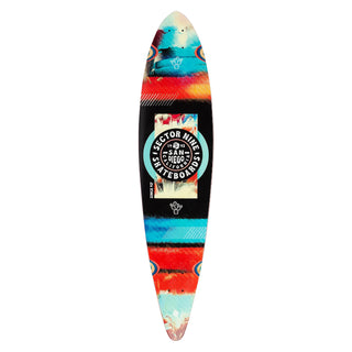 Sector 9 Longboard Deck Ledger Fiesta Maple Pintail 9.25" x 40"