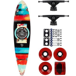 Sector 9 Longboard Complete Ledger Fiesta Maple Pintail 9.25" x 40"