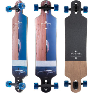 Sector 9 Longboard Complete Meridian Rips 9.75" x 40" Drop Through