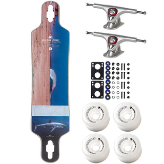 Sector 9 Longboard Meridian Rips Drop Through 9.75" x 40" Paris / Arbor Package