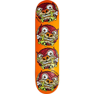 Darkstar Skateboard Deck Manolo Robles Madballs Chrome R7 8.0" x 31.6"