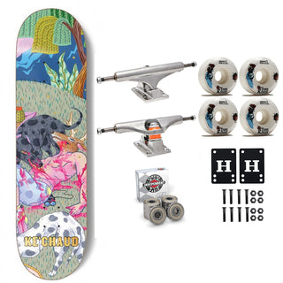 Darkstar Premium Complete Skateboard Kechaud Liu-Wong 8.0" Independent Sml Upgrade