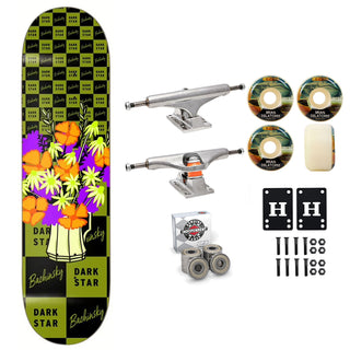 Darkstar Premium Complete Skateboard Bachinsky Flowers 8.25" Independent Satori Upgrade