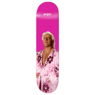 Enjoi Skateboard Ric Flair 8.25" with Independent Trucks, Spitfire Wheels