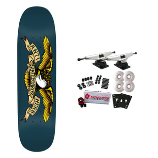 Anti Hero Skateboard Complete Shaped Eagle Blue Meanie 8.75" x 32.55" Navy