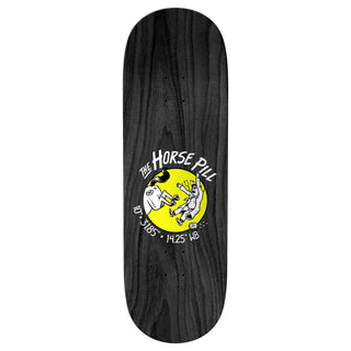 Anti Hero Skateboard Deck Shaped Eagle Horse Pill Yellow 10" x 31.85"